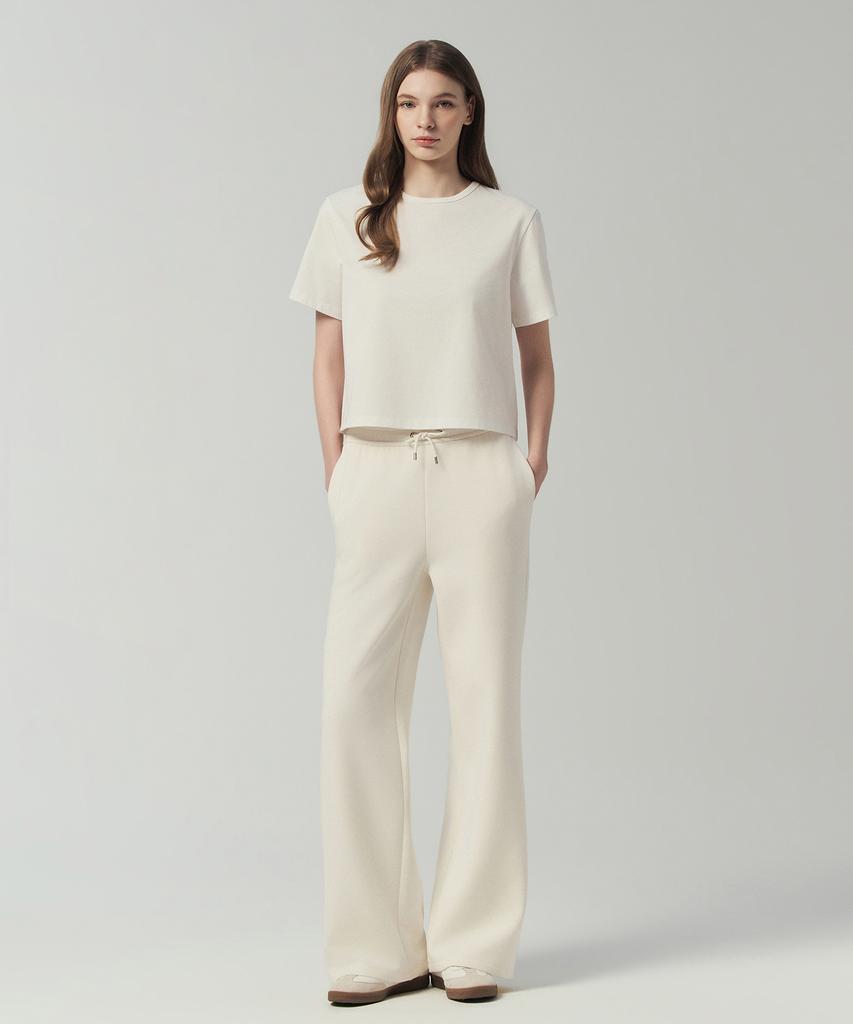 DUVETICA Soletto Wide (Cream) (Women'S Pants)