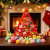 Christmas Advent Calendar for Kids Calendar, 24 Day Countdown Box with Mystery Figures, Holiday Decoration Festive Decor Room And Home Collectible Toy
