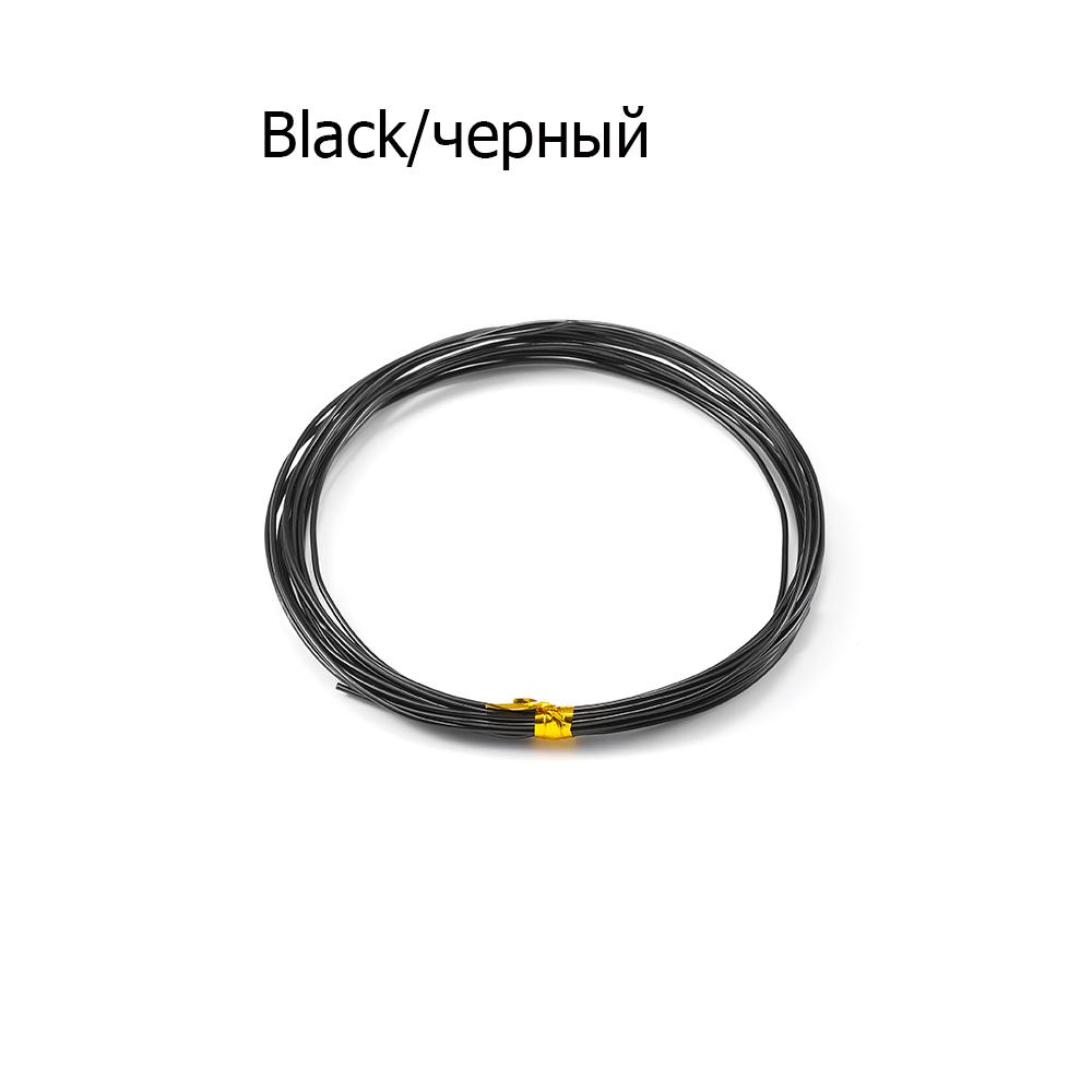 Мягкая анодированная алюминиевая проволока для рукоделия для изготовления ювелирных изделий и флористики - 2-10 метров