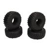 1.9in RC Car Tire Uneven Texture Surface Stable Grip Rubber Wheel Fit for 110 Remote Control