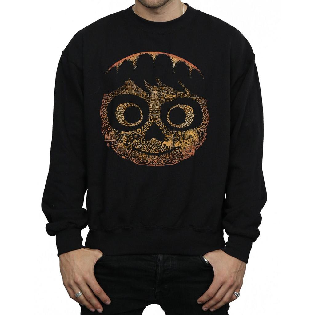 Disney Mens Coco Miguel Face Sweatshirt