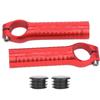 1 Pair 7075 Aluminum Alloy Bicycle Handlebar Grip Bike Bar End Handlebar Ends for Road Mountain