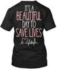 Легкий в уходе Футболка Its A Beautiful Day To Save Lives Сделано в США Размер S 5XL