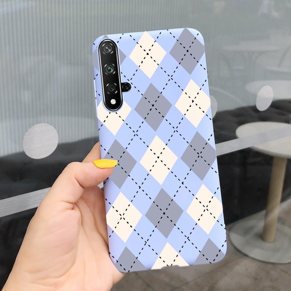 For Huawei Nova 5T Case Honor 20 Fashion Art Painted Cover Soft Slim Phone Case For Huawei Nova 5T 5 T Honor20 Back Cover Bumper
