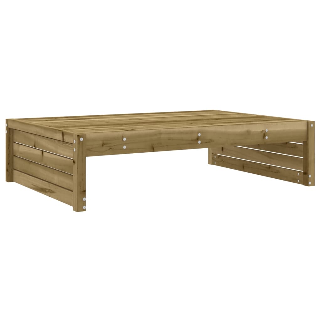 Garden Bench 120 x 80 cm Pressure Treated Pine Wood