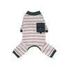 Puppy Dog Clothes Autumn and Winter Basic Striped Four-legged Bottoming Shirt Elastic Cuffs Than Bear Teddy Pet Clothes