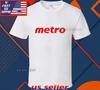 Новая Футболка Metro Shopping Логотип Футболка Смешная Американская США Унисекс Размер S-5XL