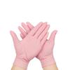 20/50/100PCS Light Pink Nitrile Gloves WaterProof Durable Cleaning Dishwashing Tattoo Household Cleaning Supplies Latex Free