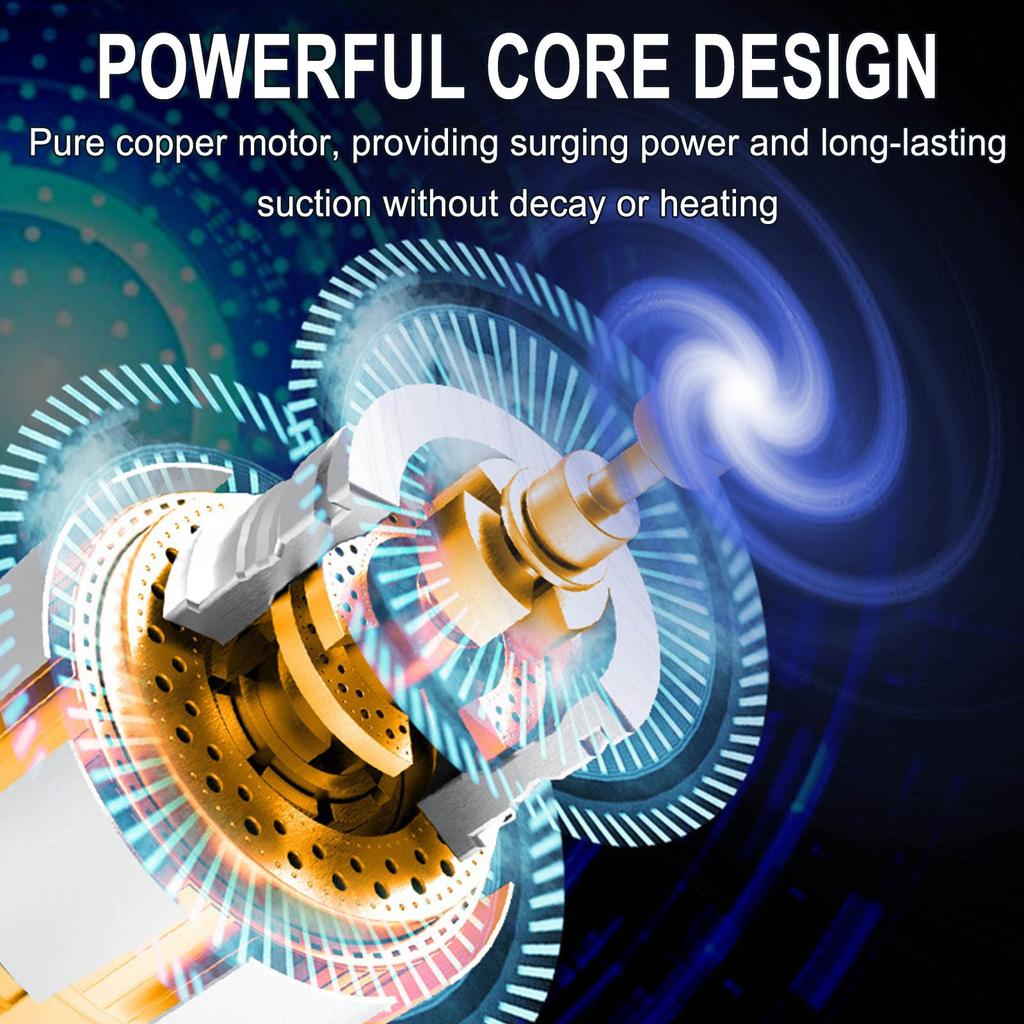 Автомобильный пылесос 120 Вт с высоким всасыванием для автомобиля, ручной пылесос двойного назначения для влажной и сухой уборки