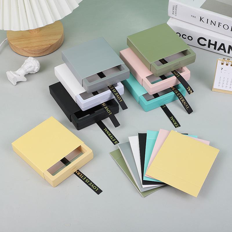 Коробка для хранения ювелирных изделий из ПЭ-пленки для колец, браслетов, ожерелий и нейл-арта