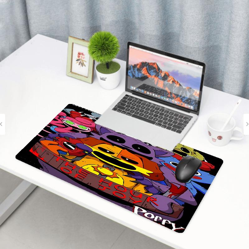 Poppy Playtime Druck Mauspads, Anti-Rutsch Schreibtisch-Tastaturmatte, für PC Laptop Gaming Arbeiten Tägliche Nutzung, Coole Festival Überraschung Geschenk