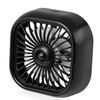 Car Fan USB Car Fan Electric Cooling Fan Vent Mount Fan Powerful 2.5W 3 Speed Rotating Cooling Fan