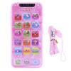 Baby Kids Music Toy Simulated Mobile Phone Educational Learning Machine Children Gifts(Russian)