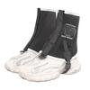 Waterproof Gaiters for Hiking & Trail Running Black Elastic Shoe Gaiters with DWR Adjustable Straps