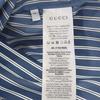 GUCCI  814715 46 Long sleeve shirt blue cotton mens