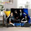 3D Покрывало Tokio Hotel Билл Каулитц, Мягкое Фланелевое Одеяло, Плед, Удобное Одеяло для Пикника, Кровати, Дивана, Дома, Спальни