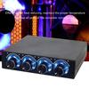 Blue LED Temperature Controller Independent Turn Knob Computer Fan Controller  Heat Sink Cooling
