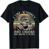 funny Whiskey Goes In Wisdom Comes Out Unisexs T Shirt Unisex Cotton Tee Summer Spring Novelty Top Humor Streetwear Oversized Top
