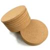 2Pcs Cork Trivet Set Heat Resistant Thick Cork Coasters for Hot Dishes Versatile Round Cork Placemats for Kitchen Table