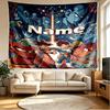 Custom Name Personalized Dragon Ball Z Print Tapestry, Wall Art Decor, Bedroom, Dorm, Apartment, LivingRoom, Party Backdrop, Gift for Birthday