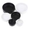 Reptile Food Bowl Anti-Escape Ceramic Feeder Dish Black White Reptile Water Bowl For Hermit Crab Gecko Chameleon Corn Snake