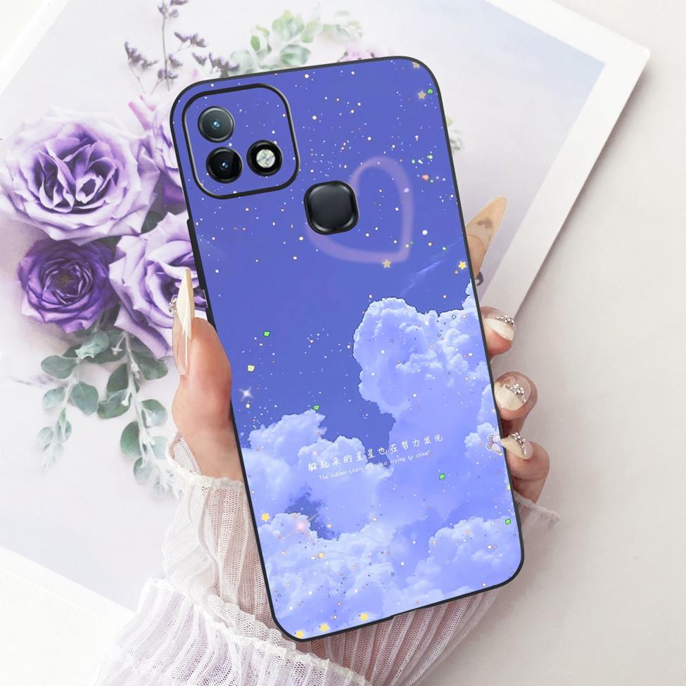 For Infinix Hot 10i Case Luxury Butterfly Fashion Girls Boys Cute Painted Casing For Inifnix Hot 10i X659 X659B X658E Cover