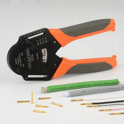 IWD-2630 IWISS Heavy Duty Connector Обжимные клещи Авиационные клещи для обжима контактов 0,05-0,128 мм² 30-26AWG Четырехжильный вал с точечным давлением