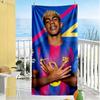 Yamal Fc Barcelona Beach Towel Super Soft & Absorbent Comfortable Lightweight Suitable for Swimming, Gym, Camping, Yoga Vacation