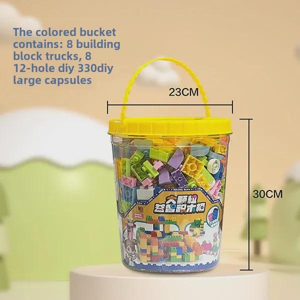 Совместимые крупные строительные блоки для детей, развивающие развитие мозга, возраст 3-6 лет