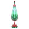 Dulton Christmas Large Resin Tree with Geometric Display and Height Width GEOMETRIC TREE L Ornament, Pattern, Decoration, 402mm, 111mm, AS-0811L