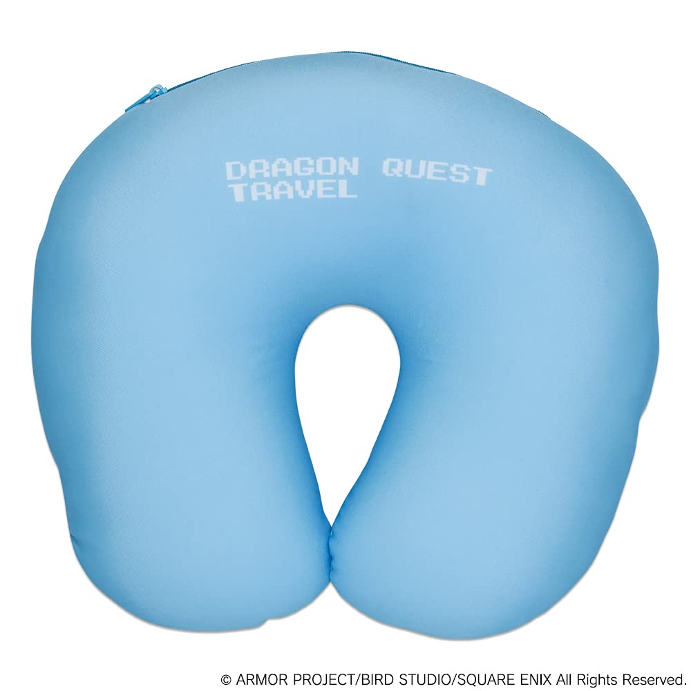 Dragon Quest Travel Plush Neck Pillow King Slime