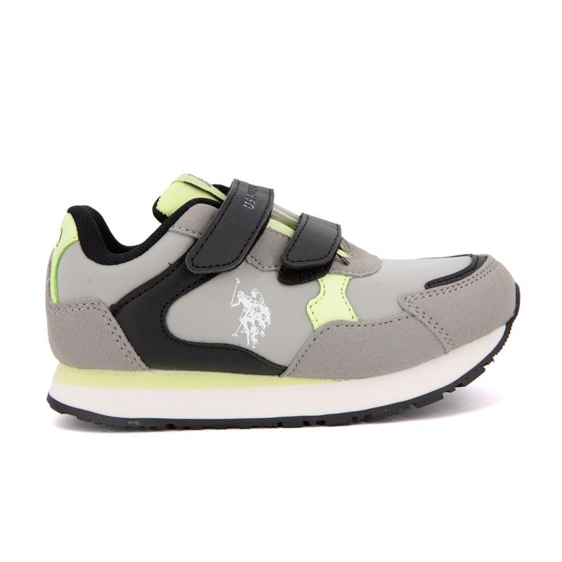 Кроссовки на липучке с логотипом для детей US POLO