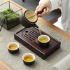 Natural Bamboo Tea Drainage Board Rectangular Bamboo Tea Tray Chinese Tea Tray Tea Enthusiast