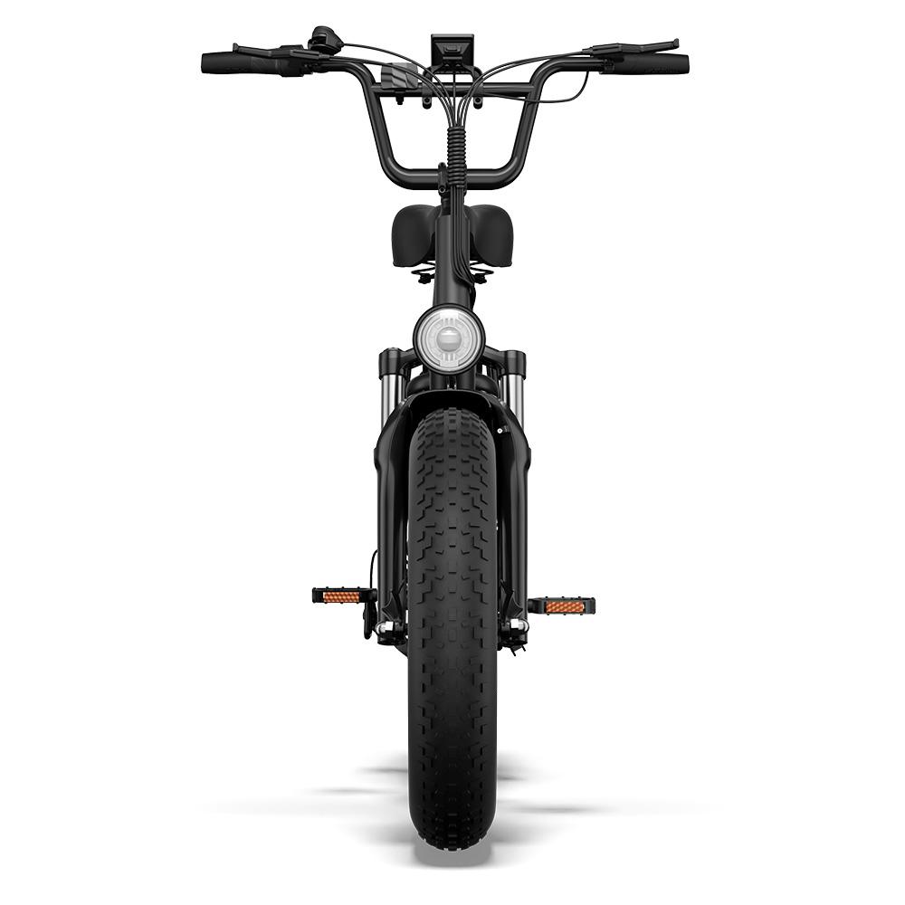 Urlife E26 Pro Electric Bicycle 750W Motor 20" Fat Tire Foldable Electric Bike 7 Speed Dual Disc Brakes 48V 15.6Ah Max Load 120Kg