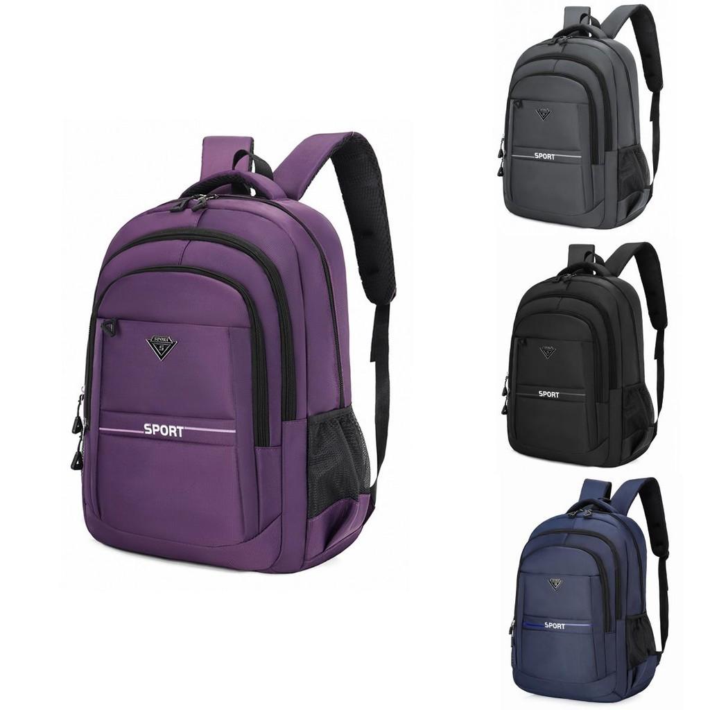 Minimalist Unisex College Bag With Padded Straps And Large Capacity For Daily Use