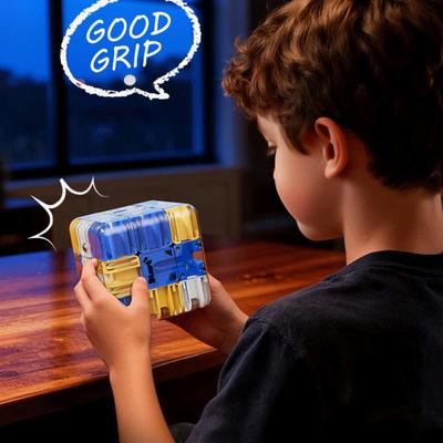 1/2 шт. 3D Головоломка Лабиринт Куб Головоломка Катящийся Шарик Лабиринт Куб Пространственное Восприятие Логическое Мышление Развивающий Лабиринт с Шариками Обучающая Игрушка