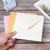 Card Pearlescent Multicolor Envelope Bag Greeting Card Encased Pearl Papers Square Paper Envelopes