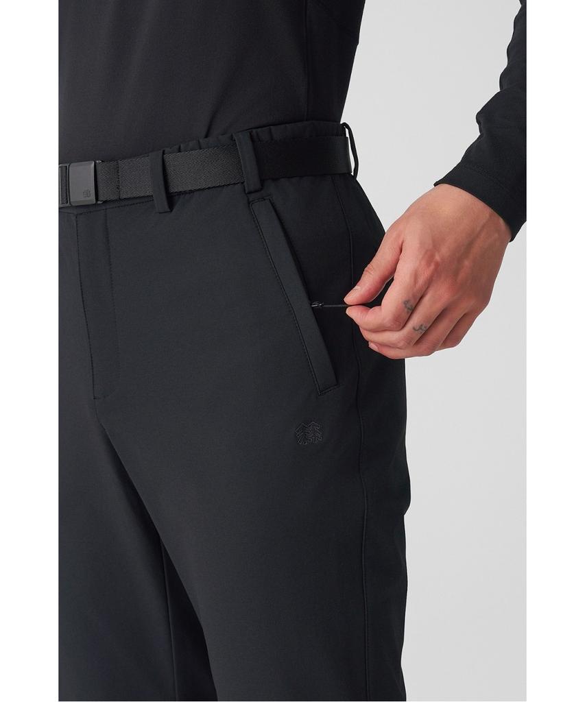 Koolongseupocheu Мужские стандартные брюки зауженного кроя без складок Jwpnx26141Blk
