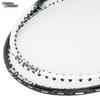 Onda Badminton Set, 2 Rackets, 2 Shuttles, Storage Case, Lightweight, For Beginners, Practice Case Included, Black White