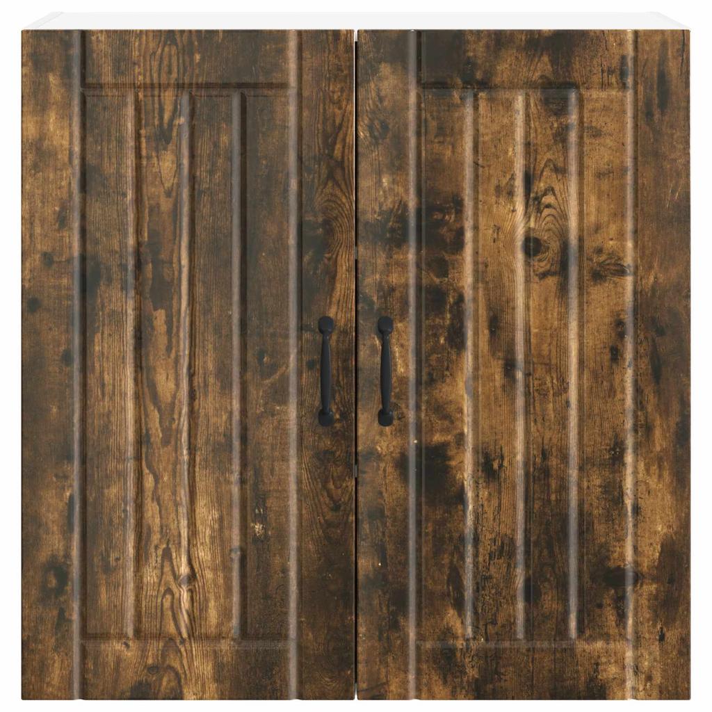 Wall Cabinet LUCCA Smoked Oak 80 x 31 x 80 cm