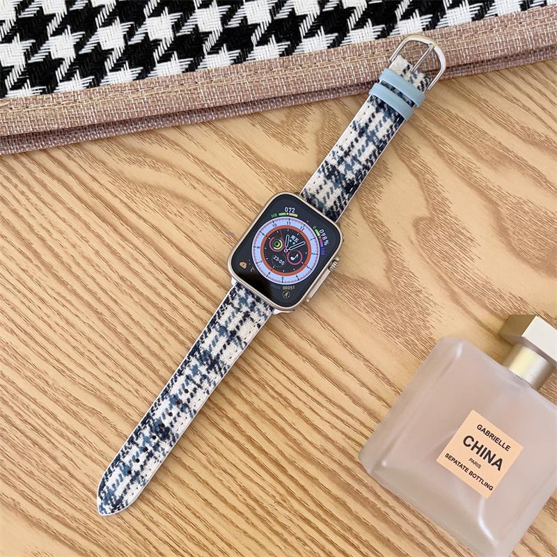 Нейлоновый ремешок для часов iWatch Band 44 мм, 40 мм, 41 мм для iWatch Series 8, 7, 6 Se, 5, 4, 3, 2, 1, ремешки для часов 38 мм, 42 мм, 45 мм, браслет