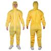 3085T Желтый защитный комбинезон антистатический химический кислотно-щелочной защитный костюм(XXL)