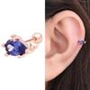 14K Gold Needle Cubic Whale Lovely Rose Gold Piercing (S8538891)