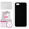 apgo Protective Skin Sticker for the Back Compatible with Honor 10, Wrap Film, Foil, Vinyl - Pattern Matte Black