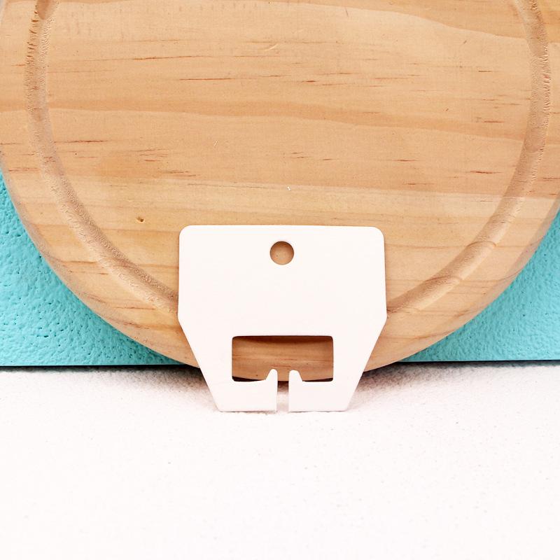 100 шт. 5*4,5 см заколки для волос упаковочные карточки для девочек ручной работы маленькие зажимы для волос коготь бумажные карточки для показа розничные подвесные бирки