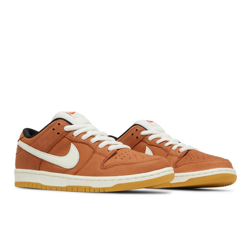 Nike Dunk Low Pro ISO SB 'Dark Russet' (Unisex) Dark Russet / Sail / Dark Russet Skate Shoes DH1319 200