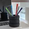 Advanced Creative Tire Pen Holder, Desktop Storage Box, Organizing  Artistic Ornaments