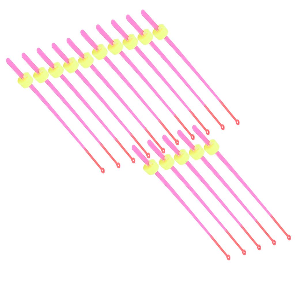 15Pcs Set Mini Winter Ice Fishing Rod Front End Section Pole Tip Fishing Accessories12CM