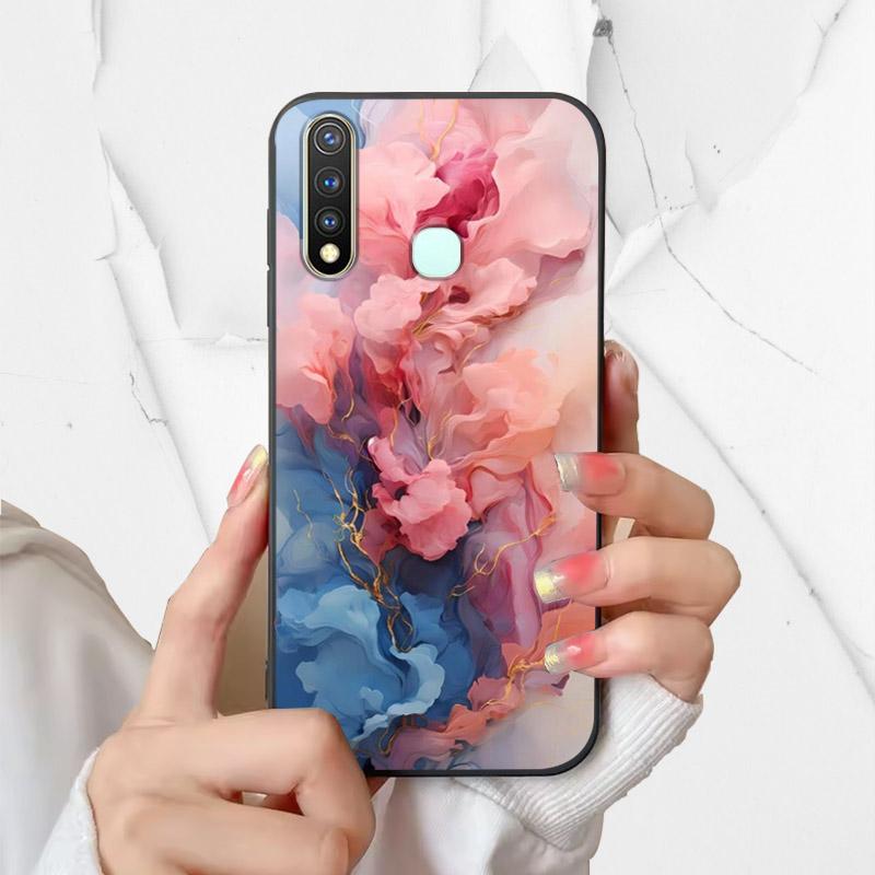Чехол Для Vivo Y19 Y 19 Чехол Силиконовый Мягкий ТПУ Чехол Для Телефона Для Vivo Y19 1915 VIVOY19 Funda Capa Модный Ударопрочный Корпус Coque