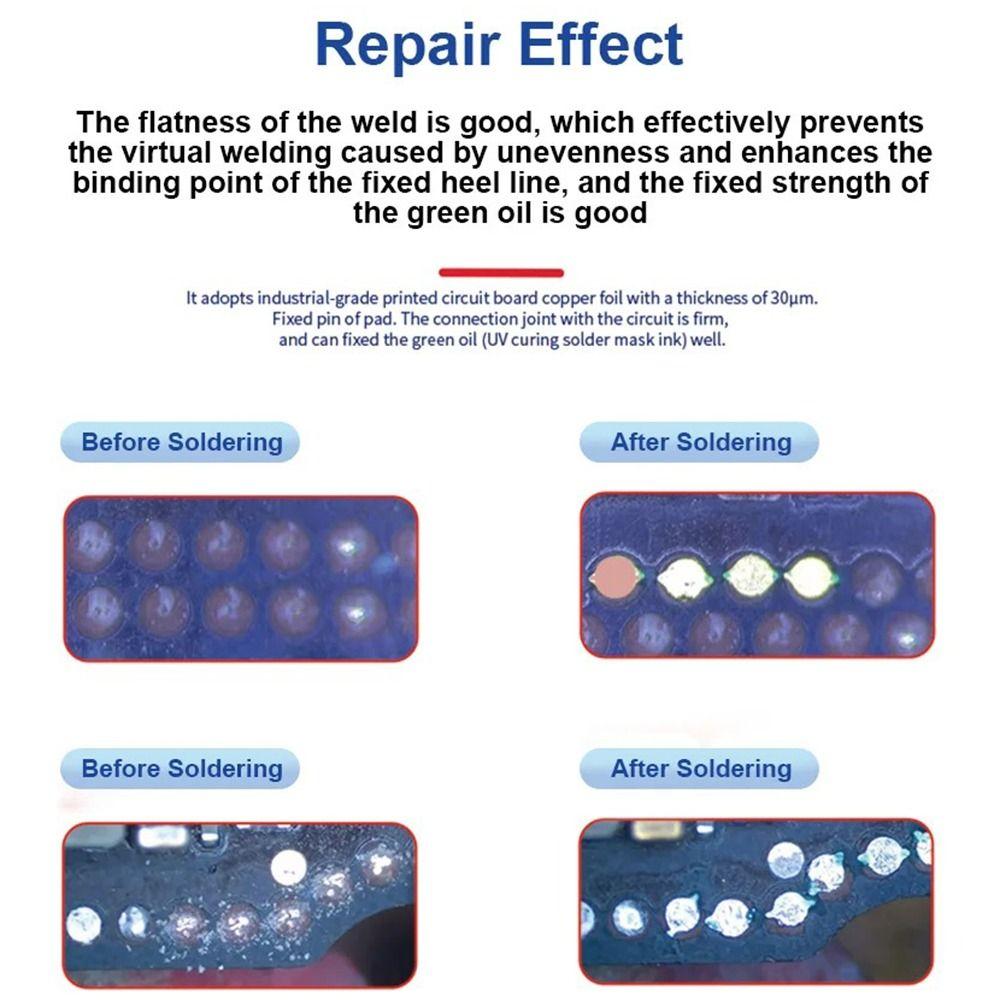 Copper Foil Dot Repairing Solder Lug  Various Phone Welding Repair